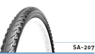 Велосипедна шина 18*1,75 SA-207 BREAKER ANTIPUNCTURE SAMURAY HRPR - Індонезія -5 Мукачево - фото 1