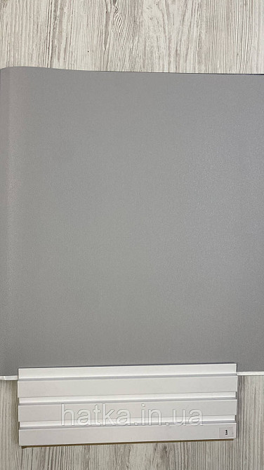 Шпалери метрові вінілові на флізеліні A.S.Creation Elite of Shades1.06x10 однотон сірий 78652-2 Київ - фото 4