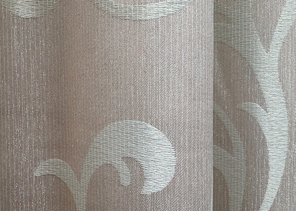 Комплект готовых штор VR-Textil Жаккард Allure № 1613ш Пудровый 150х270 см 2 шт (33-0551) Киев - изображение 8
