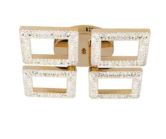 Люстра світлодіодна акрилова Sirius 2726/4 GD 40W*2 Коломия