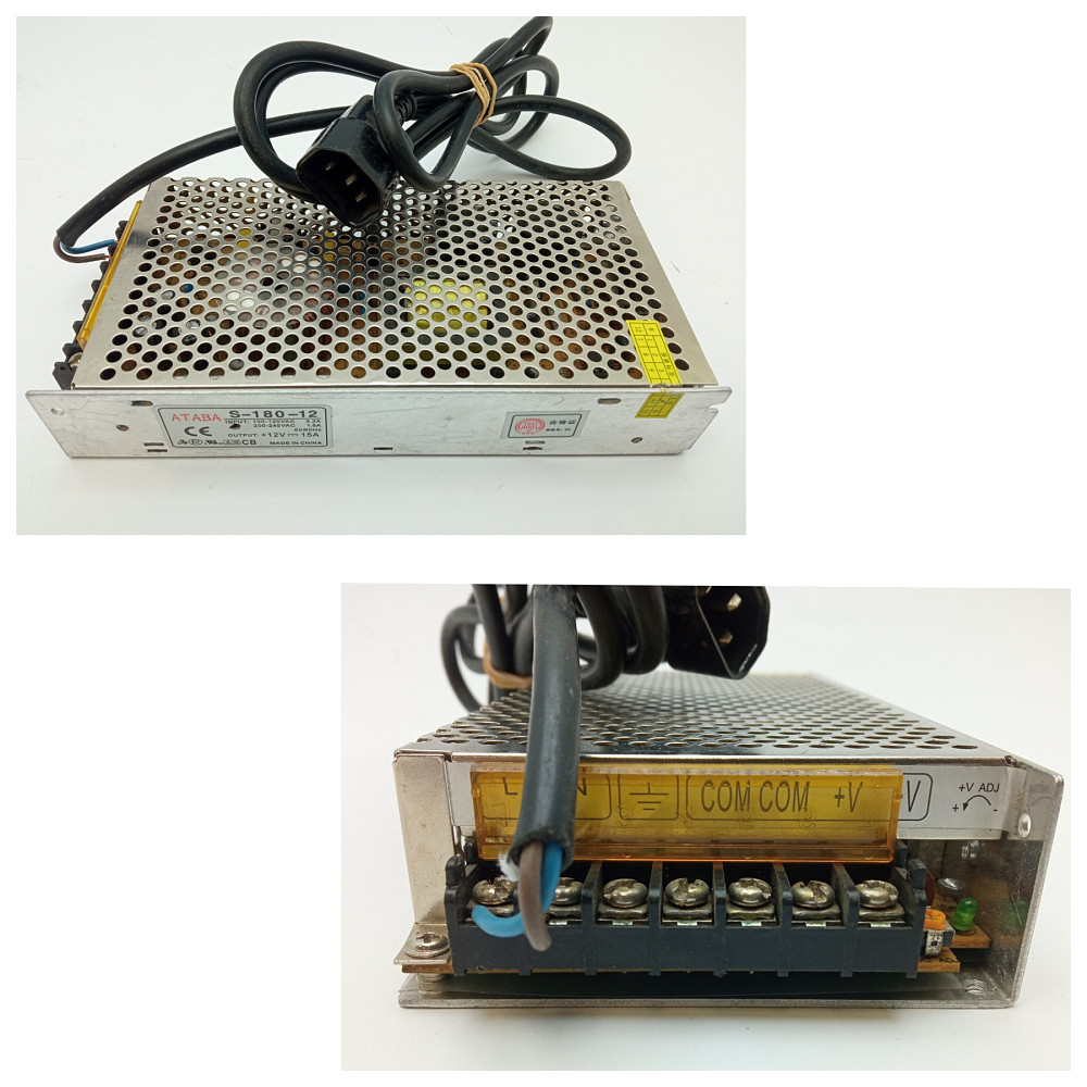 Блок живлення Ataba 12V 15A (S-180-12) Луцьк - фото 1