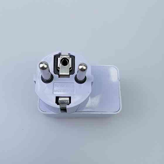 Універсальний адаптер з US/UK/AU на EU з вимикачем Київ