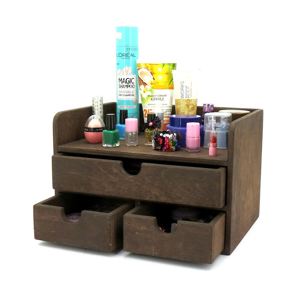 Органайзер для косметики "Шарлотта" капучино Миколаїв - фото 1