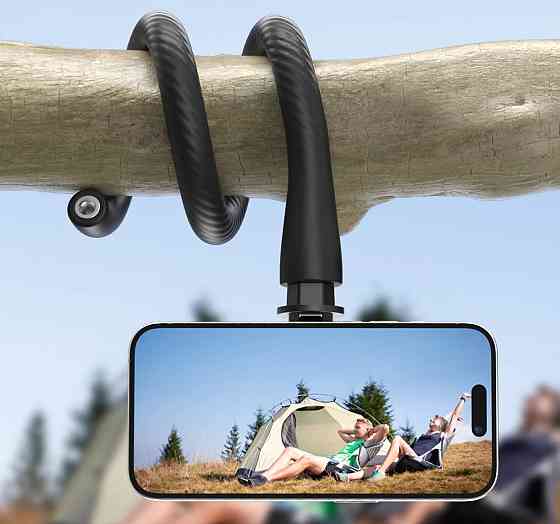 Тримач смартфона на гнучкій ніжці з магнітним кріпленням MagSafe Telesin P3-FM-01BK SBR Київ