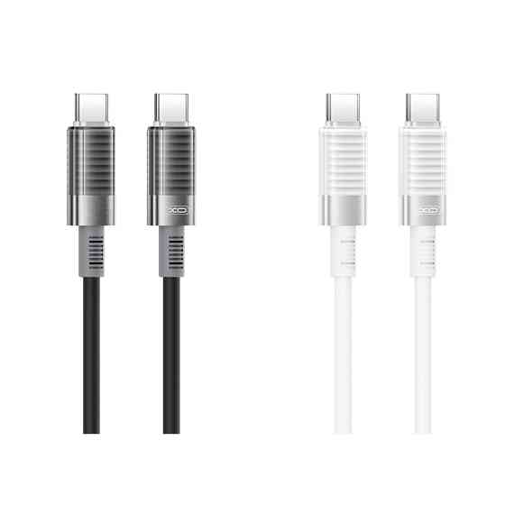 Кабель XO Brushed Silicone USB to Type-C 6A 1м чорний Львів