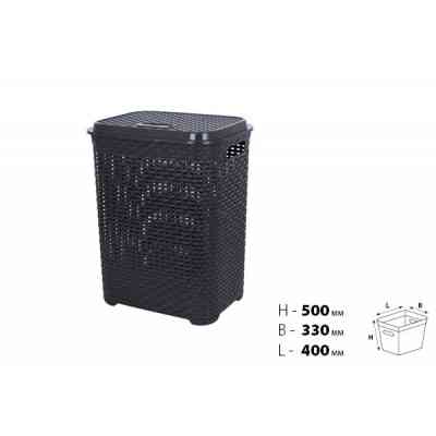Корзина для белья Violet House 0778 Роттанг Coffee 45 л (0778 Роттанг COF 45 л) Винница