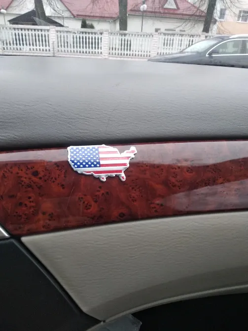 Наклейка на мото-авто Флаг Франция алюминиевая Киев - изображение 3