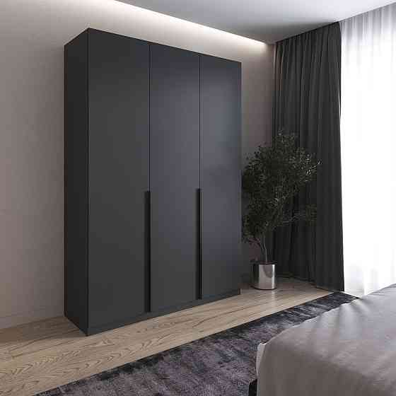 Шафа для одягу VAYS M-32, 2 штанги та полиці, ЛДСП, 150×50×220 см - для спальні, вітальні, передпокою Львів