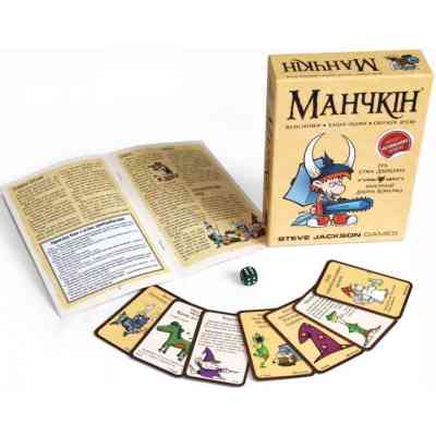 Настольная игра Третя Планета Манчкин (база, украинский) (1000301) Винница