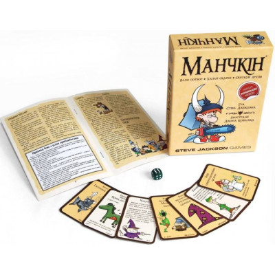 Настольная игра Третя Планета Манчкин (база, украинский) (1000301) Винница - изображение 5