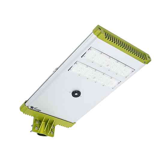 SOLAR LED-ліхтар Anern AN-SLA-30W, 18V 50W, 60LED, 192WH LiFePO4, 210lm/w, 120°, заряд 8 ч, разряд 4 часа, IP66. Aluminium + PMMA, Київ