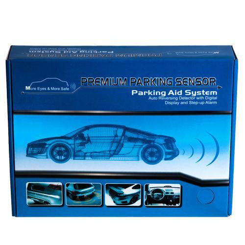 Парктроник Pulso LP-10140 с LED дисплеем и 4 датчиками D=22мм, черный с коннектором Харьков - изображение 5