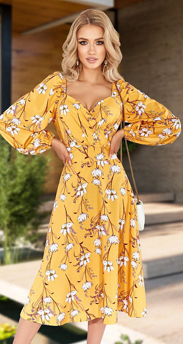 Платье с красивым декольте (42) Киев - изображение 2