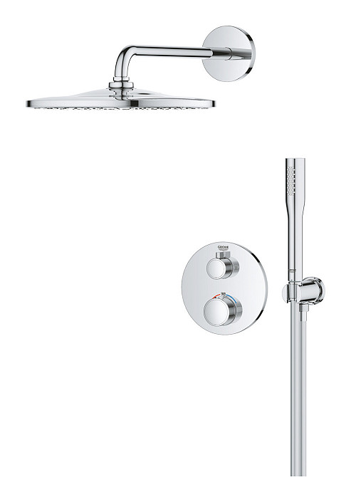 Система з термостатом прихованого монтажу з Rainshower Mono 310 Grohe Grohtherm Душова   ( 34869000 ) 29463 Харків - фото 4