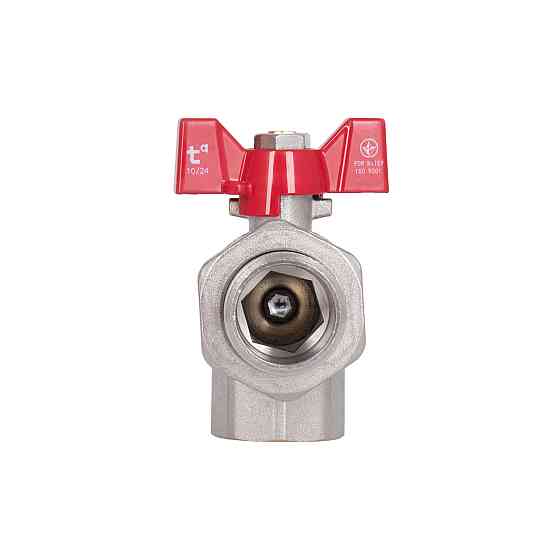 Кран кульовий "Американка" Thermo Alliance Standart кутовий 3/4" ВЗ SD222W20 Київ