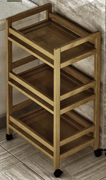 Етажерка на колесах "Хенс 3" мускат Миколаїв - фото 1