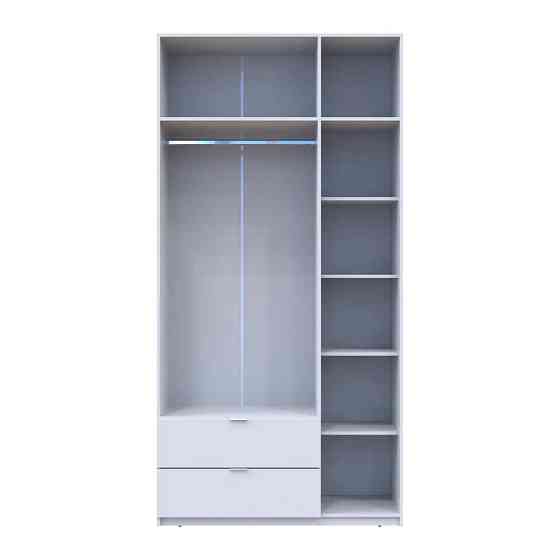 Шкаф для одежды Doros Лукас Белый 3ДСП 120х50х240 DRS-011649 (80737796) Днепр