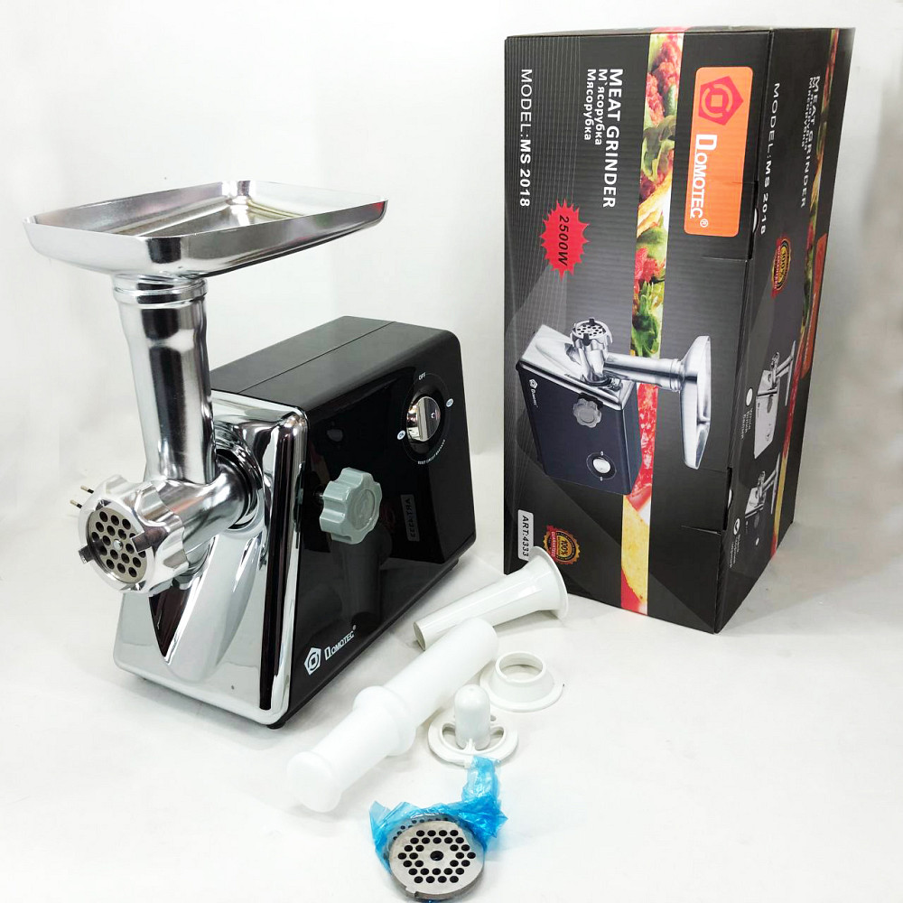 Мясорубки профессиональные Domotec, Лучшие мясорубки, Электро мясорубка-соковыжималка кухонная для дома WH-52 Львов - изображение 10