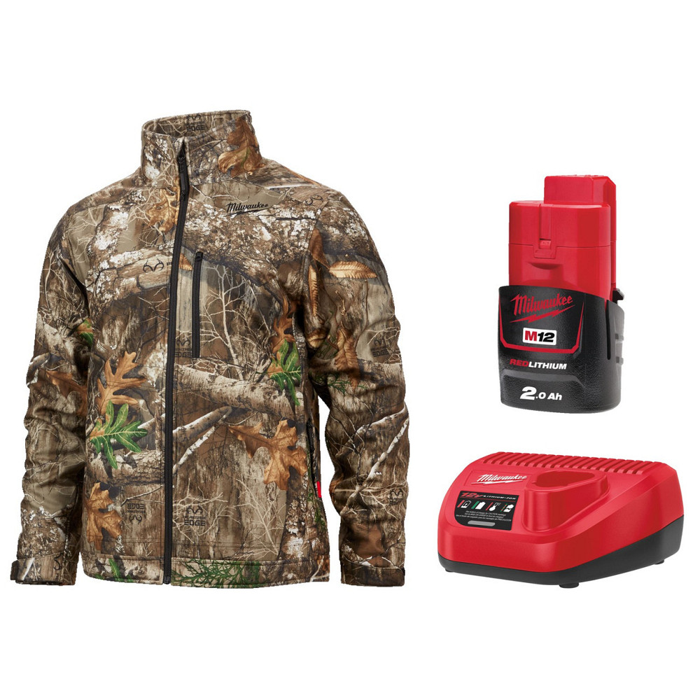 Куртка з підігрівом MILWAUKEE, M12 HJCAMO6-201(L), камуфляжна (розмір L) (+зар.пр., 1 акум.Х 2Аг) Одесса - изображение 1