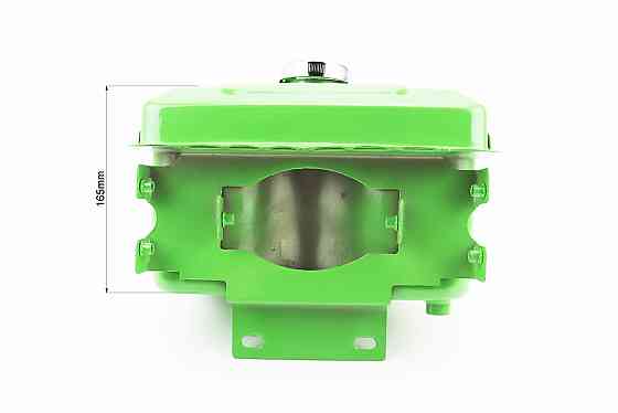 Бак паливний R175A/R180NM, 260x190x165mm, виступ. горловина, отвір під шланг паливний + кришка Київ