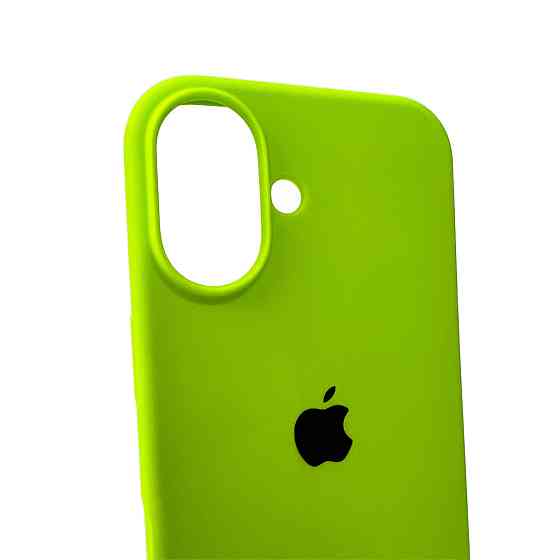 Чохол для смартфона Silicone Full Case AA Open Cam for Apple iPhone 16 24,Shiny Green Киев