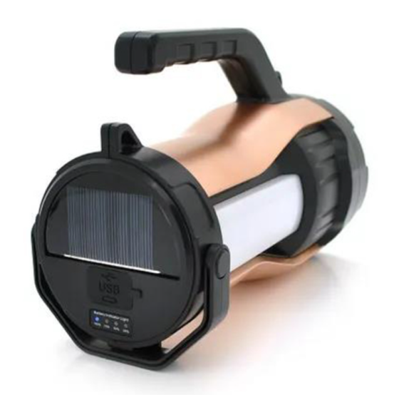 Ручний ліхтар T96-LED+COB, Білий, Червоний, powerbank, Li-Ion акум, сон., батарея, ЗУmicroUSB Дніпро