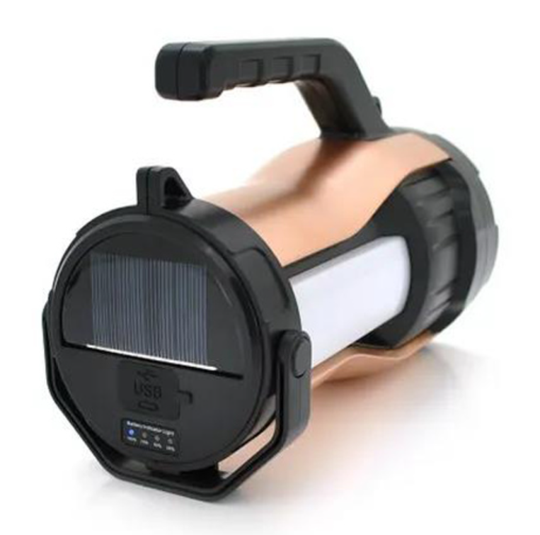 Ручний ліхтар T96-LED+COB, Білий, Червоний, powerbank, Li-Ion акум, сон., батарея, ЗУmicroUSB Дніпро - фото 3