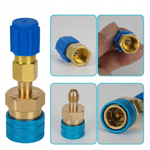 Комплект з 2х муфт адаптерів БРС з R1234yf на R134a для автокондиціонерів Вінниця - фото 4