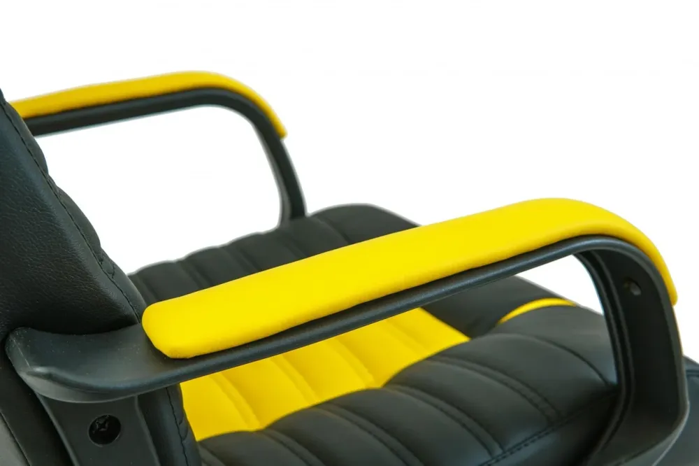 Офісне Крісло Керівника Richman Atlant Madrit 9100-Fly 2240 Підлокітник Річ Пластік М2 AnyFix Жовто-чорний Київ - фото 4