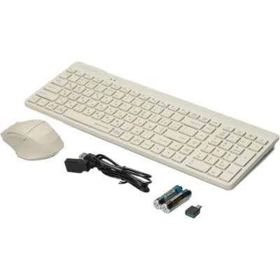 Комплект A4Tech FG2400 Air Wireless Beige (4711421994613) Вінниця - фото 4