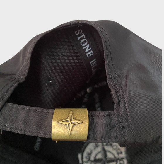 Кепка Stone Island nylon чорний 58-63 (р) Запоріжжя