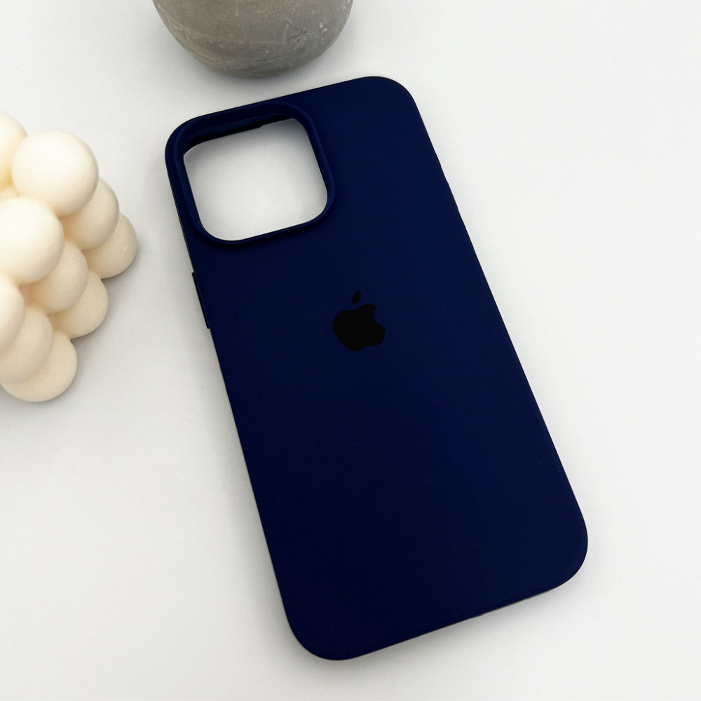 Чохол для смартфона Silicone Full Case AA Open Cam for Apple iPhone 15 Pro Max 39,Navy Blue Киев - изображение 4