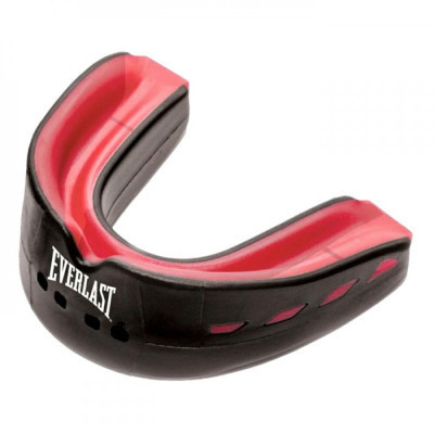 Капа Everlast Evershield Single Mouth Guard 722420-70-84 Чорний/Червоний Уні Т (009283574642) Вінниця - фото 1