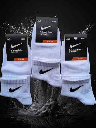 Набор мужских спортивных носков средней высоты. 3 штуки. Размер 41-45 Киев