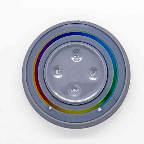 Milight Пульт керування RGB+CCT круглий настінний Мілайт сірий з магнітним тримачем Київ