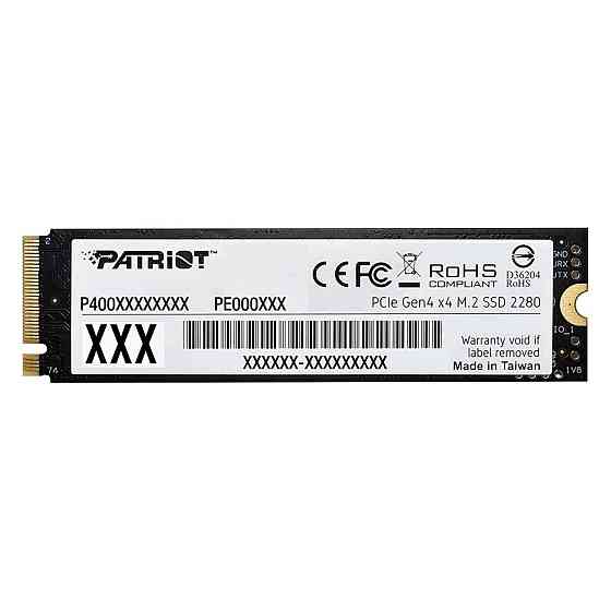 SSD M.2 Patriot P400 Lite 1TB NVMe 1.4 2280  Gen 4x4, 2700/3500 3D TLC Киев