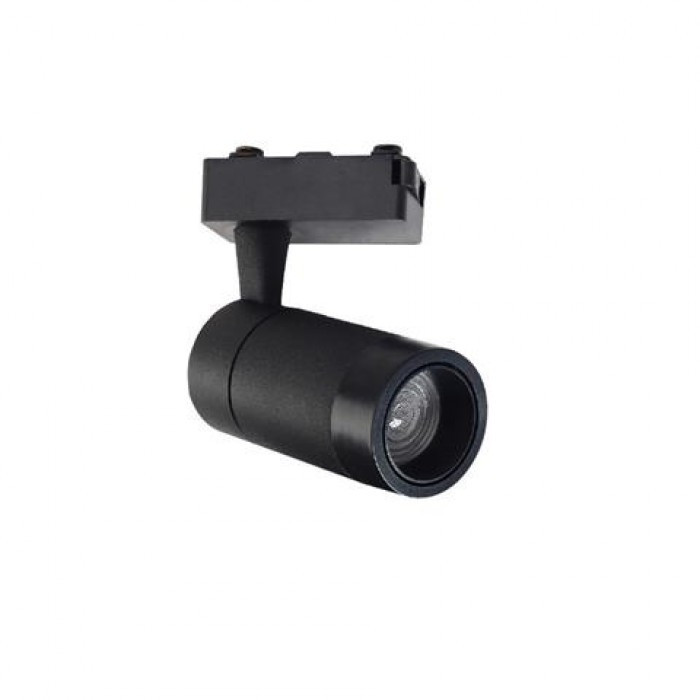 Світильник трековий з фокусуванням 15W 4200K 15° - 60° чорний MONACO Київ - фото 1