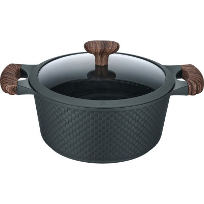 Кастрюля Resto Ran чорна 24 см 4,2 л (93903) Винница - изображение 1