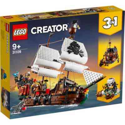 Конструктор LEGO Creator Пиратский корабль 1262 детали (31109) Винница