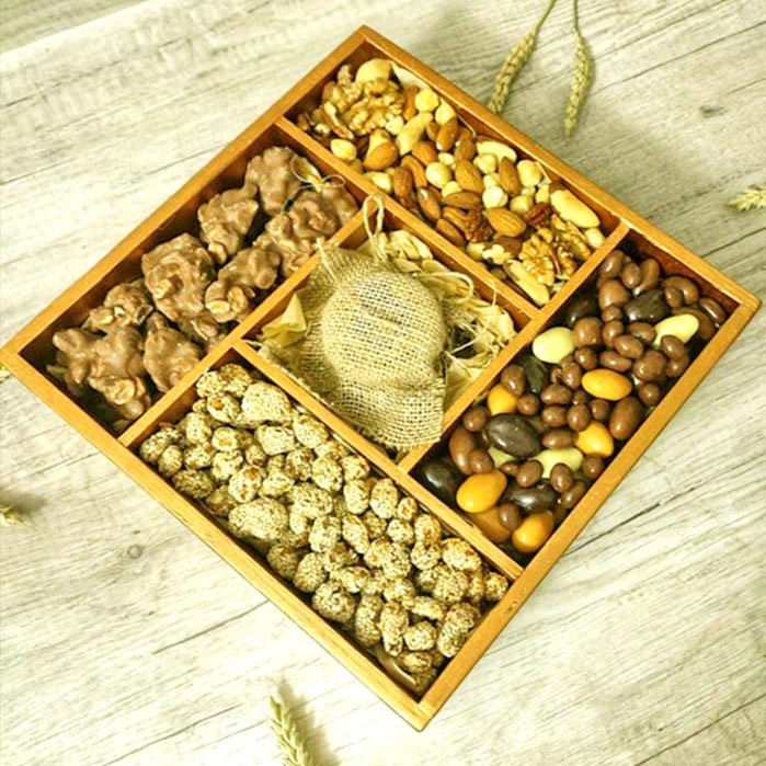 Менажниця дерев'яна "Паралас" каррі Миколаїв - фото 1