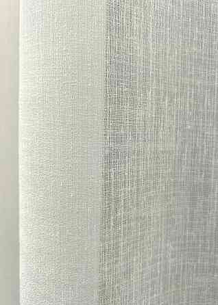 Тюль VR-Textil 2042т Лен Шлифованный однотонный с отблеском Кремовый 400х270 см (42-1157) Киев