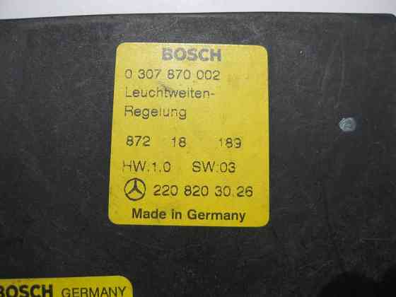 Mercedes-Benz  A2208203026 Блок керування регулювання кута нахилу фар CL C215 S-class short W220 S-class long V220 Одеса