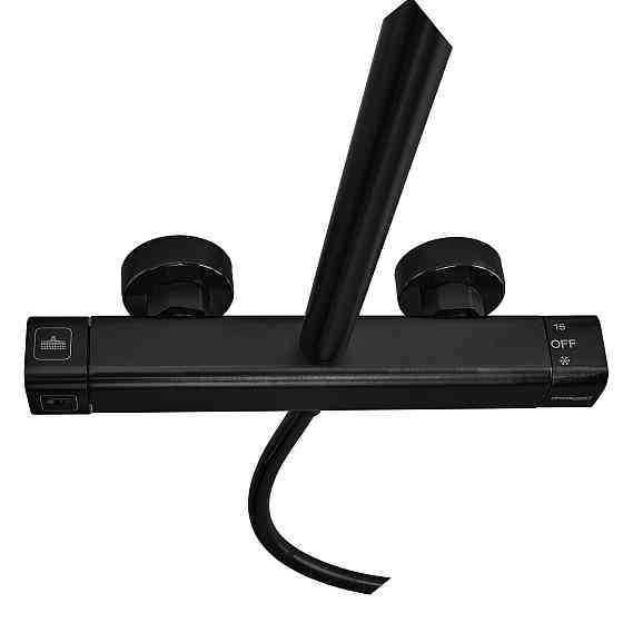 Душова колона з алюмінію Champion PBC-009-J BLACK зі змішувачем, 3 режими Харків