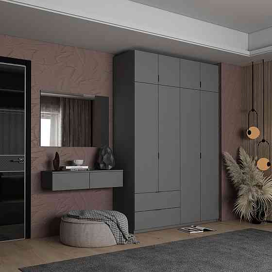 Комплект меблів Doros Левія + дзеркало Графіт 100х32х100 (DRS-011842) Дніпро