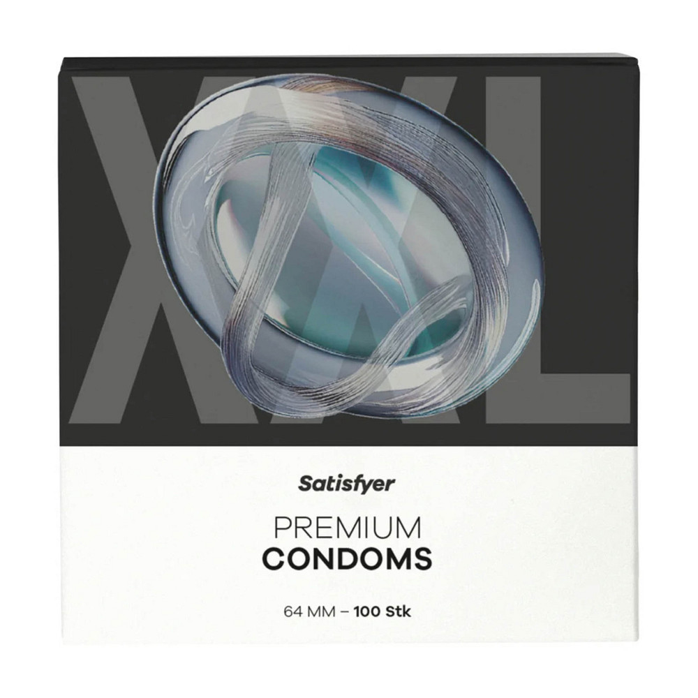 Презервативы – Satisfyer Premium Condoms 64 мм (XXL), 100 шт. Sex Aura Киев - изображение 1