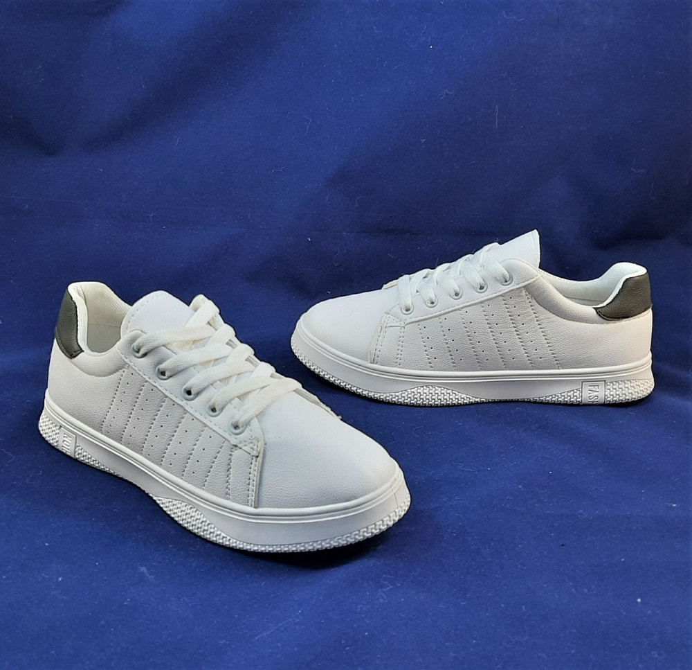 Женские Кроссовки Слипоны Белые Мокасины (размеры: 38,39) Видео Обзор - 07-1 Днепр - изображение 3