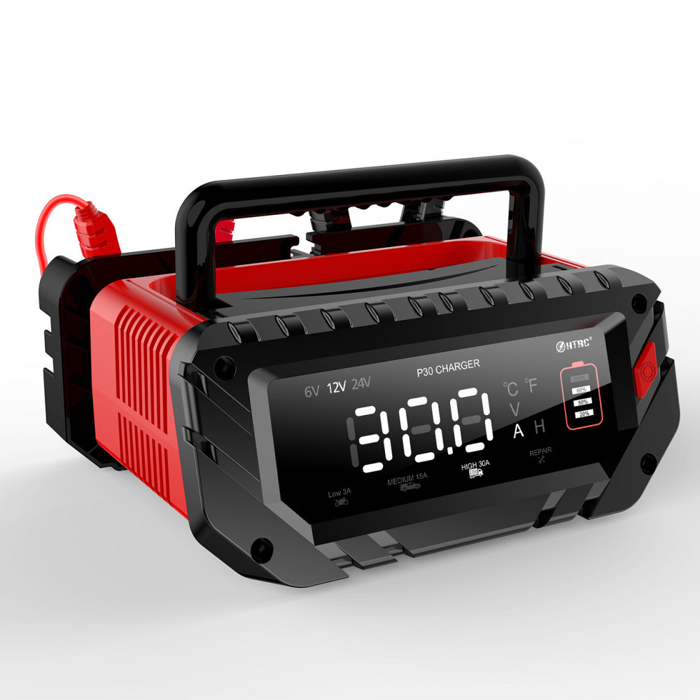 Розумний зарядний пристрій HTRC 30A (6V/12V/24V) для LiFePO4, AGM, Lead-Acid Київ - фото 1