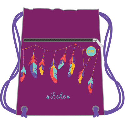 Сумка для взуття Cool For School Boho на два відділення з блискавкою (CF85737) Вінниця - фото 1