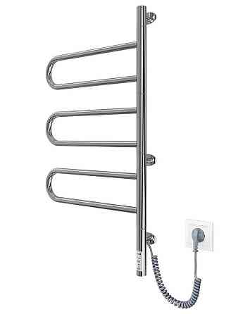 Электрический полотенцесушитель Mario Тристар -I 800х445 TR поворотный Киев