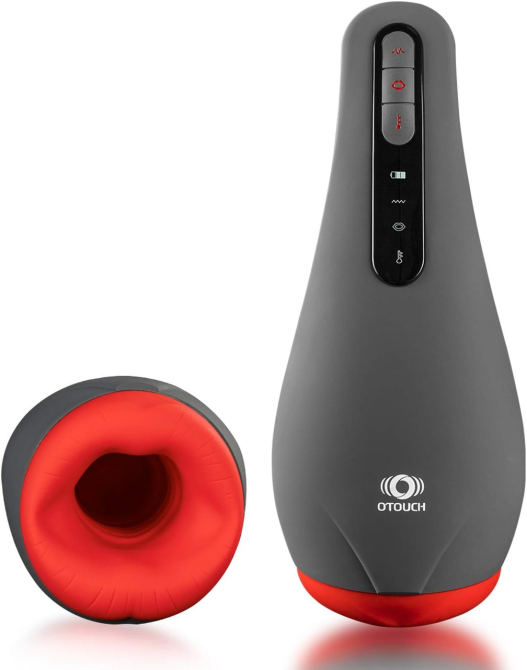 Автоматичний мастурбатор OTOUCH Airturn1 для чоловіків, вібрація, режими стимуляції, силіконовий інтимний тренажер Київ - фото 8